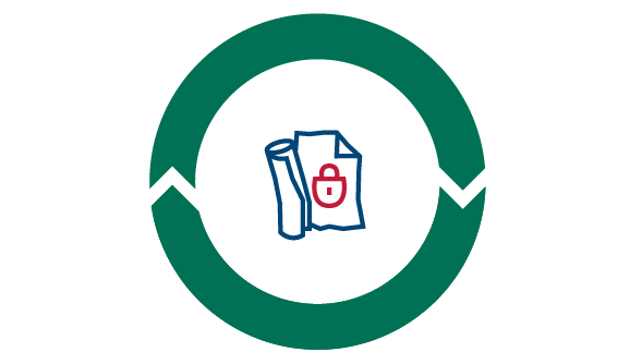 Groen Breed Archiefpapier